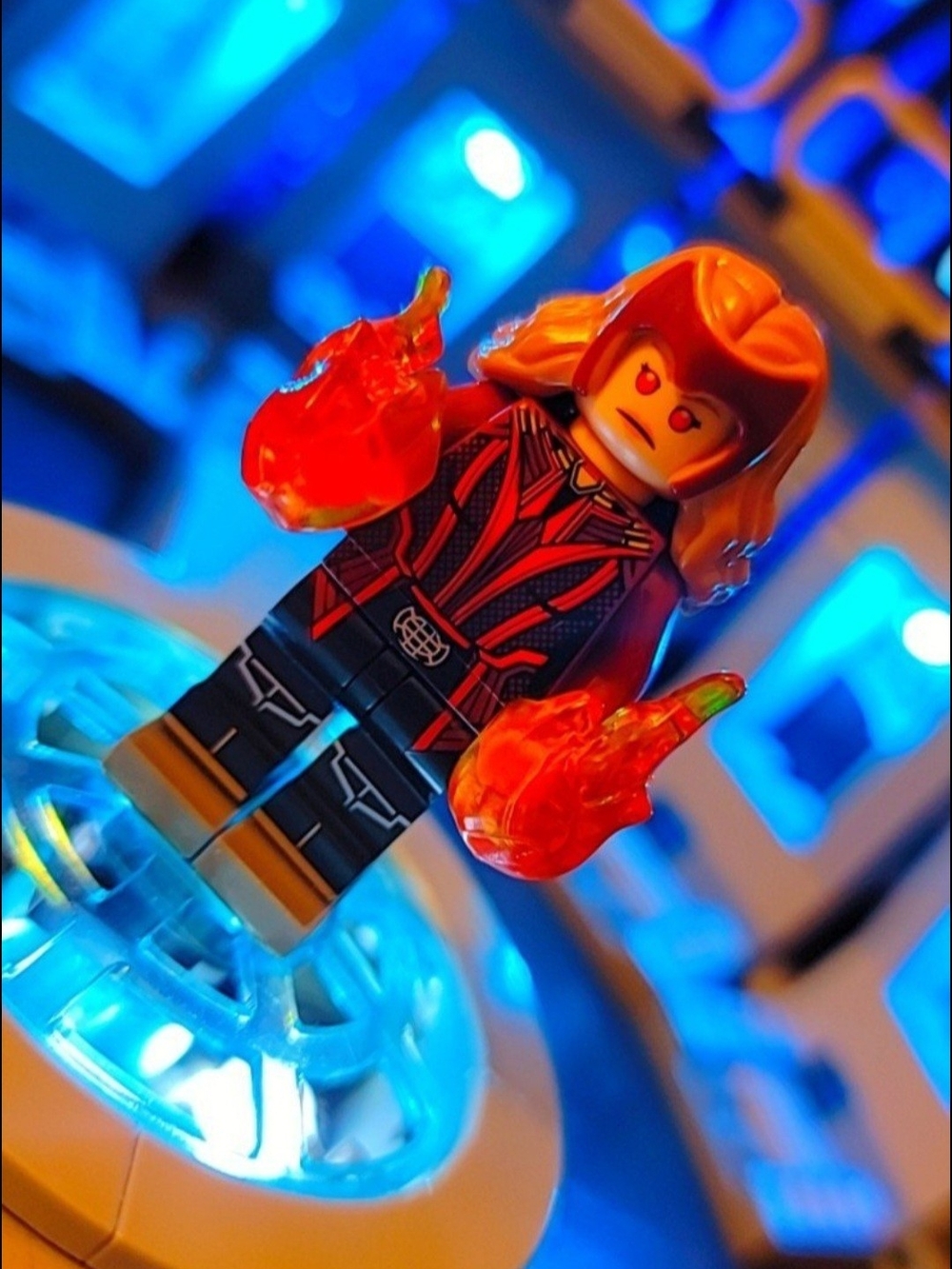 Scarlet Witch Minifigure Lego Compatible